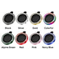 100Pcs For iPhone 12 Pro Max / iPhone 13 / 13 mini 3D Alloy Rhinestone Individual Metal Ring Cover Glass Camera Lens Protector Bling