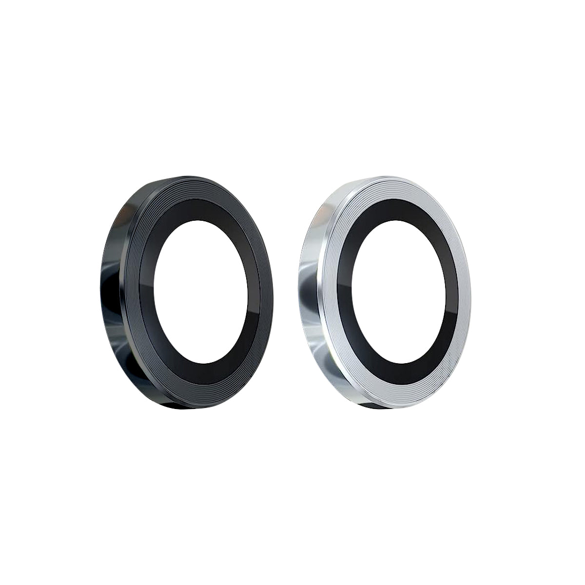 100Pcs For iPhone 16e 3D Alloy Metal Ring Cover Glass Camera Lens Protector