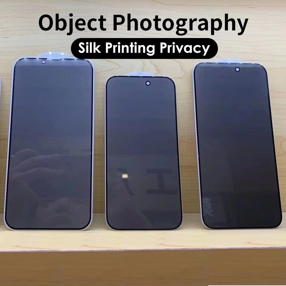 50Pcs For iPhone 11 12 13 14 15 16 17 Air Pro Max Plus A++ 28 Degree Anti-Spy Screen Protector Privacy Full Coverage Tempered Glass Film