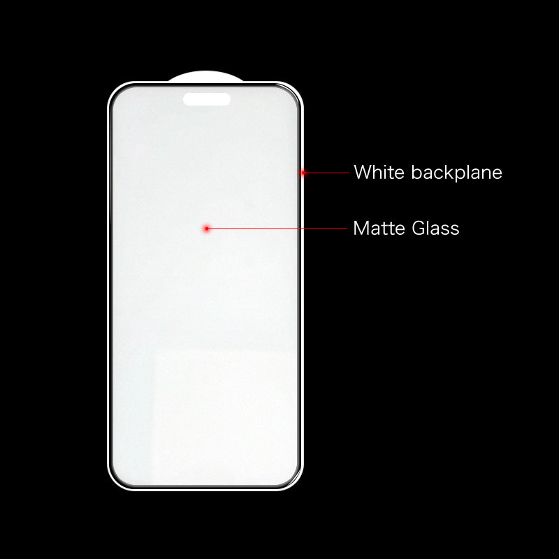 50Pcs For iPhone 11 12 13 14 15 16 17 Air Pro Max Plus A++ Matte Screen Protector Anti-Fingerprint Full Coverage Tempered Glass Film