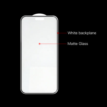50Pcs For iPhone 11 12 13 14 15 16 17 Air Pro Max Plus A++ Matte Screen Protector Anti-Fingerprint Full Coverage Tempered Glass Film