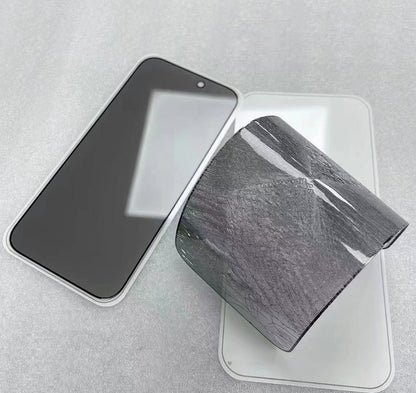 50Pcs For iPhone 11 12 13 14 15 16 17 Air Pro Max Plus A++ 28 Degree Anti-Spy Screen Protector Privacy Full Coverage Tempered Glass Film